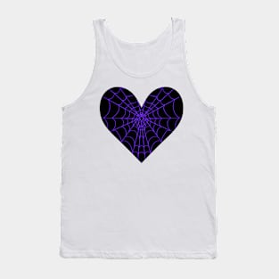 Spider Web Heart V4 Tank Top